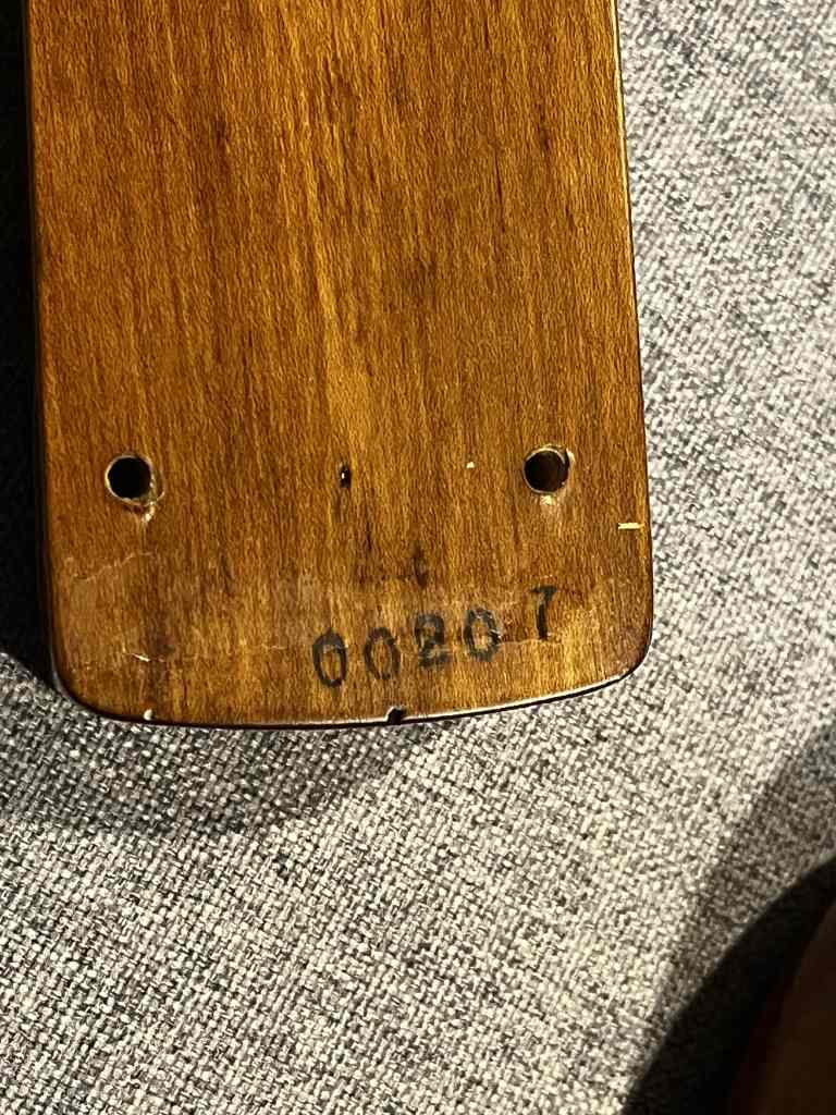 1980 Fernandes FSt-120 date code