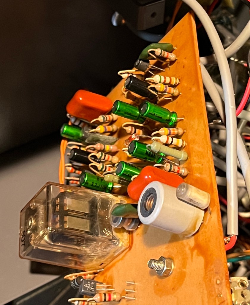 ELK EM-5 re-capped circuit board