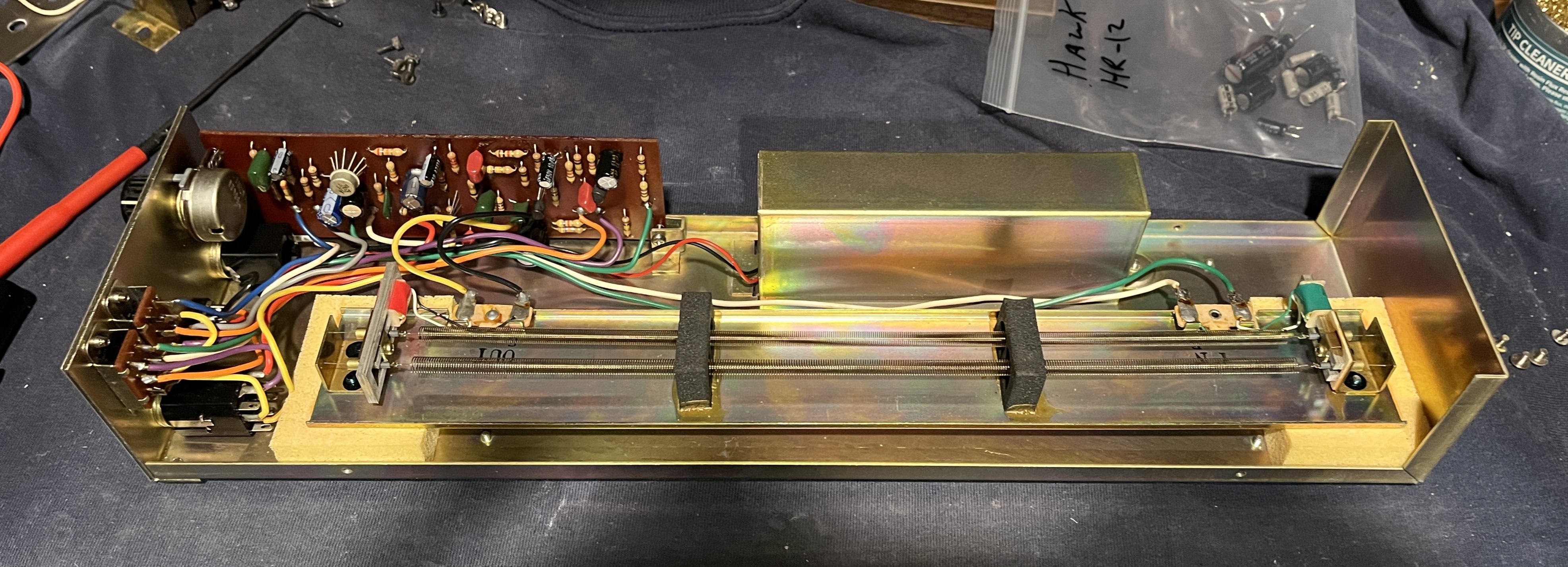 1977-78 Hawk Hr-12 Echo Dual Spring Reverb restoration gallery