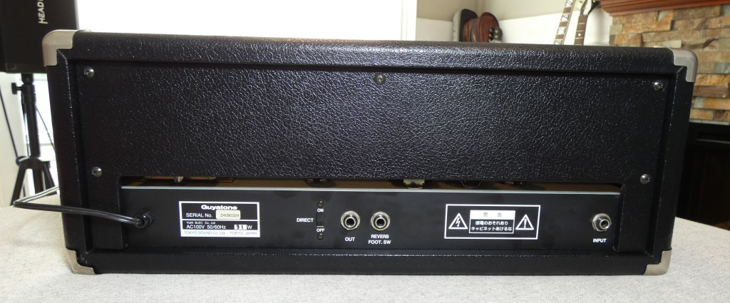 Guyatone FR3000V Back Panel