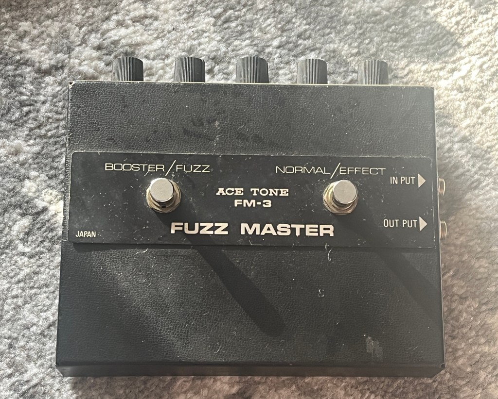 Ace tone Fuzz master Fm-3 arrival!
