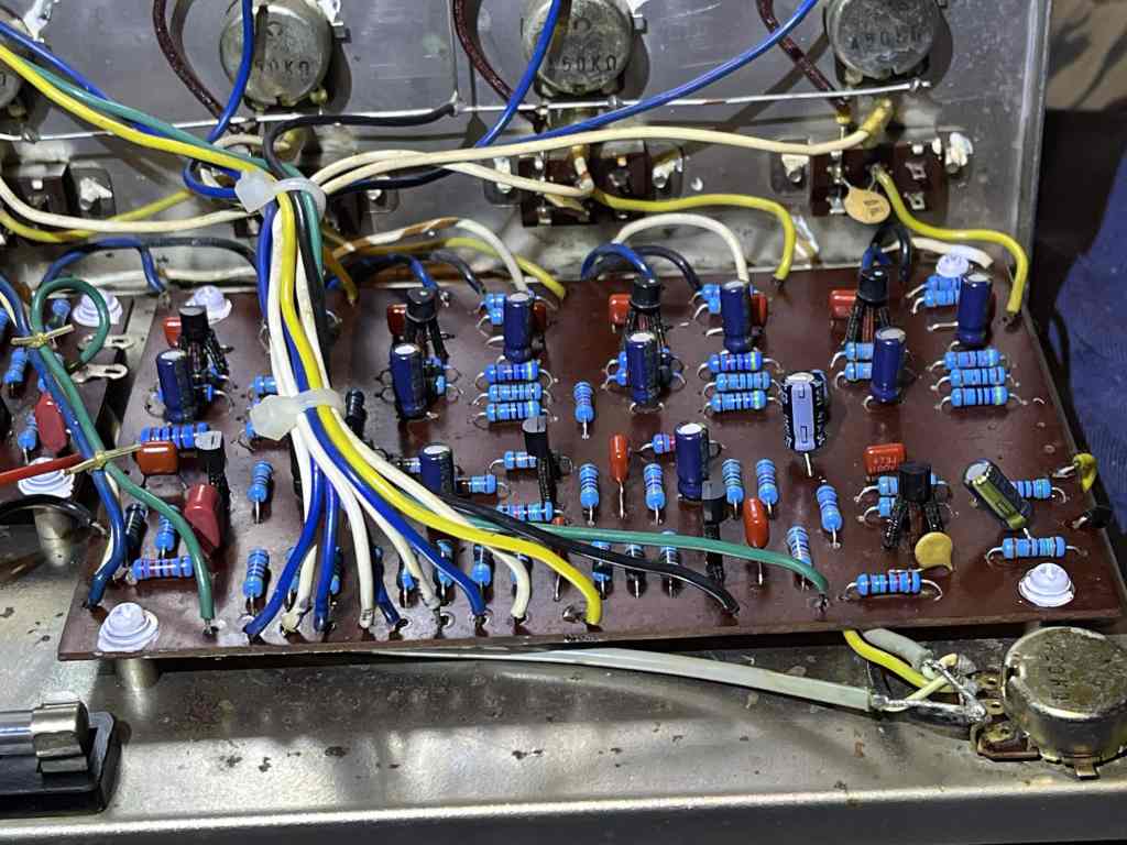 Ace Tone Mp-4 Echo Mixer circuit board