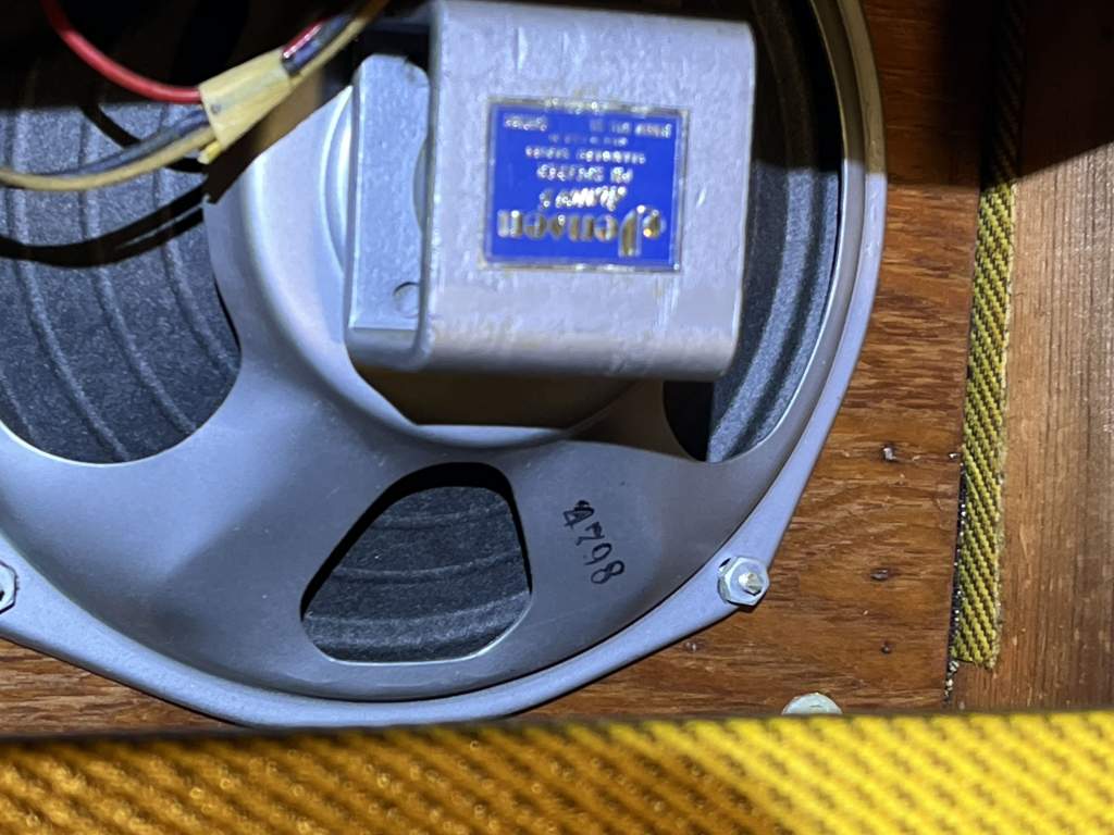 1953 Fender Princeton Jensen Speaker