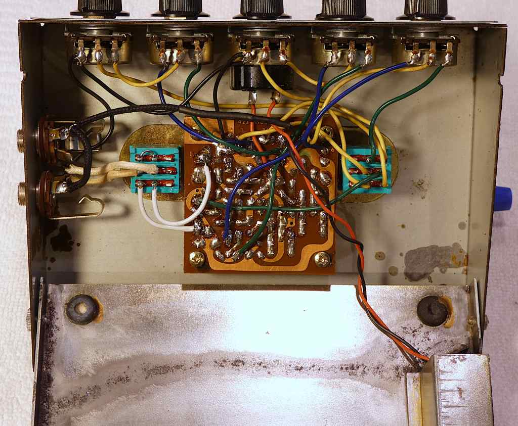 Ace tone Fuzz master Fm-3 circuit board