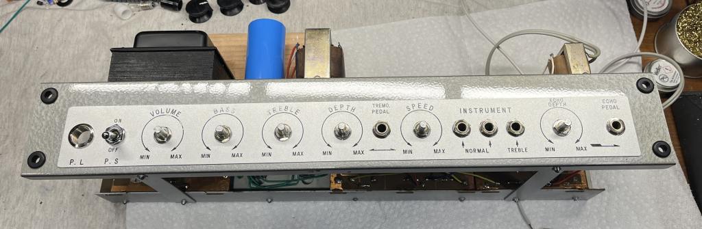 Teisco 73r Amplifier controls