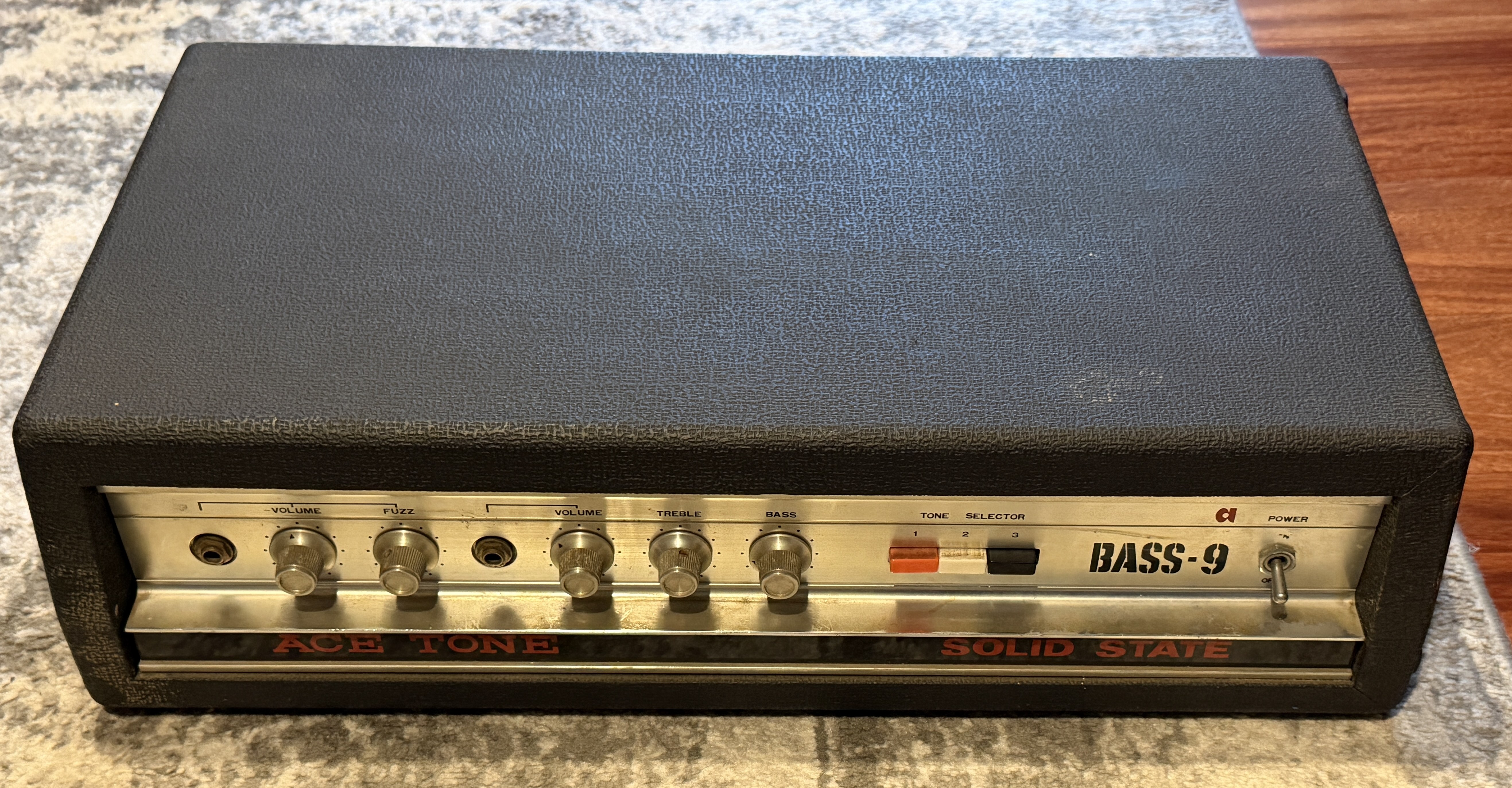 スピーカー・ウーファー ACE TONE MUSICALSPEAKER MODEL B-9 名機 ACE TONE エーストーン MUSICALSPEAKER MODEL B-9 ベースアンプ