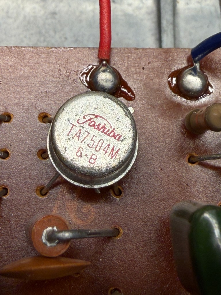 1976 Roland AF-60 Bee Gee Fuzz / Distortion Pedal Metal Op-Amp