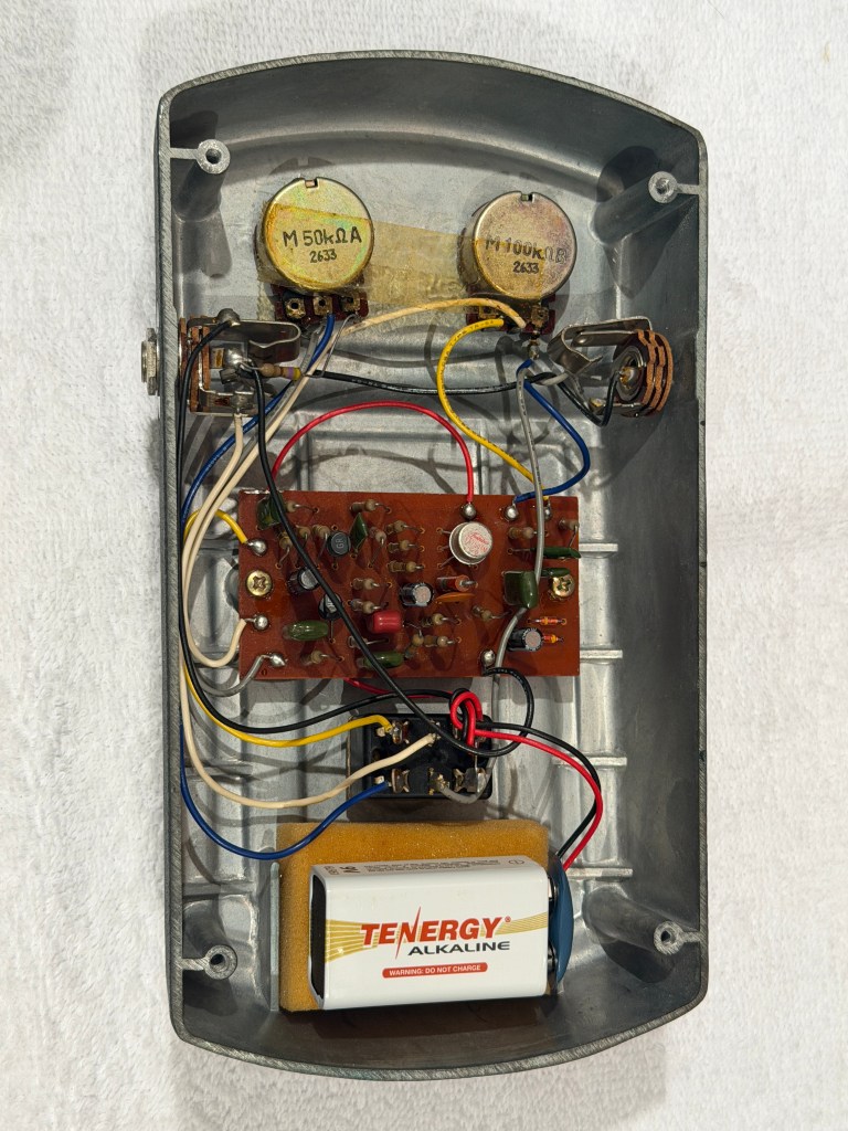1976 Roland AF-60 Bee Gee Fuzz / Distortion Pedal Gut shot